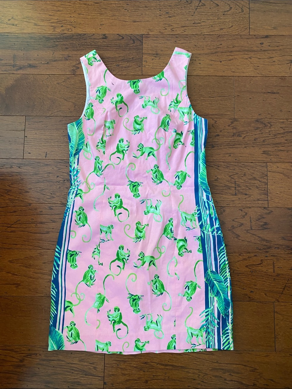 Lilly Pulitzer Mila Stretch shift in Monkey Business Print- size 4